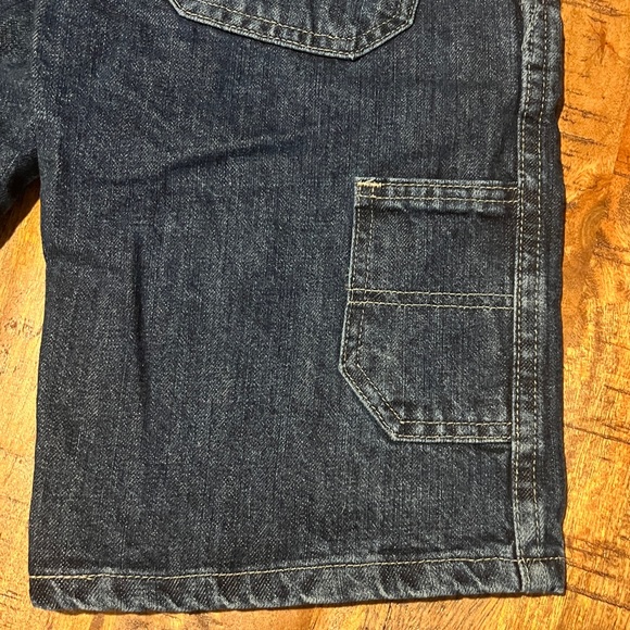 NWT Boys Wrangler Blue Jean Straight Utility Shorts w/ adjustable waist Sz 12 - Picture 8 of 11
